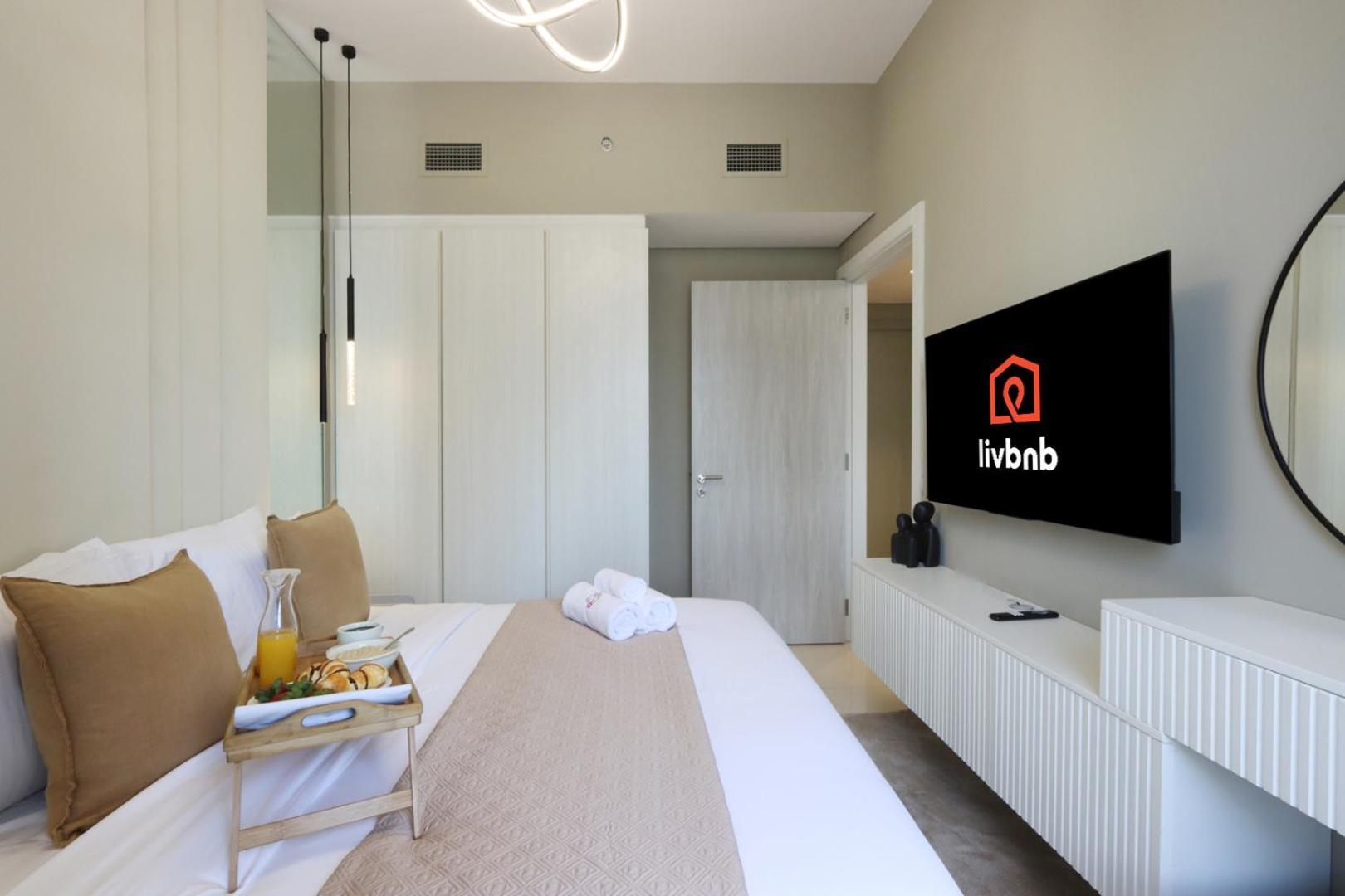 Livbnb-1b Urban Serenity With Private Balcony Apartment Dubai